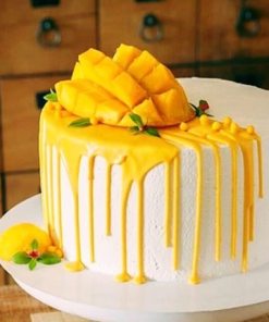 Luscious Mango Cake