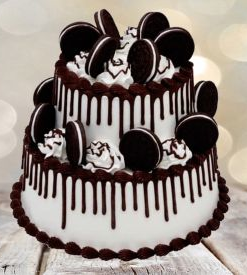 2 Teir Oreo Cake