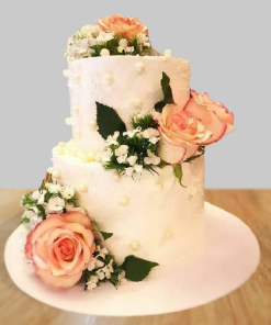Dazziling Floral Cake