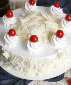 Heartlicious white forest cake
