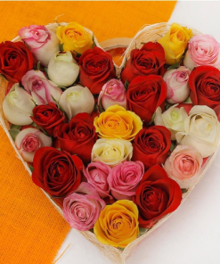 Heart Shaped Rose Bouquet