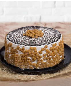 Designer Butterscotch Cake
