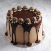 Vegan Ferrero Rocher Cake