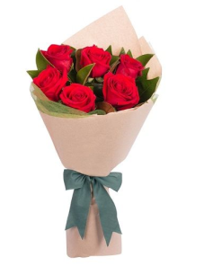 6 flowers bouquet