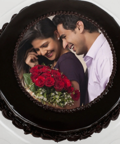 Chocolate Photo Cake