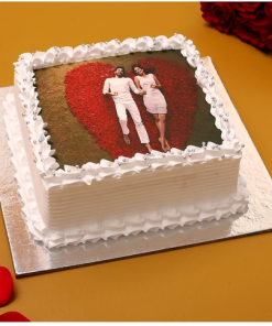 Vanilla Photo Cake