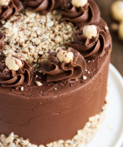 Designer ferrero rocher cake