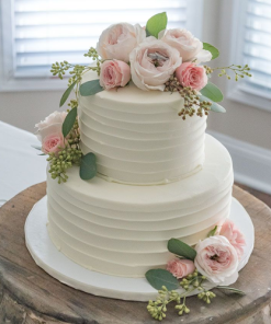 pink Rose Cake